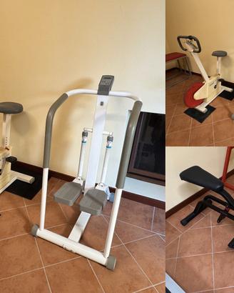 Cyclette, stepper e cardio glide da casa