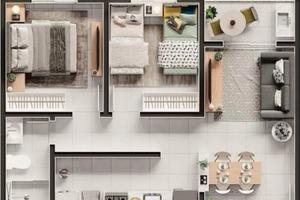 Spazioso monolocale con balcone a Brinzio