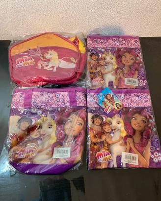 4 borsette per bambina Mia and Me nuove sigillate