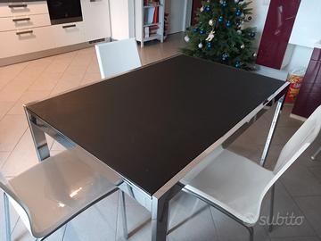 tavolo vetro calligaris