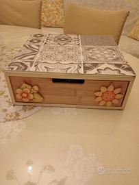 cassettiera porta infusi e cialde 