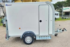 RIMORCHIO CARRELLO FURGONATO CRESCI 650 F CON RAMP