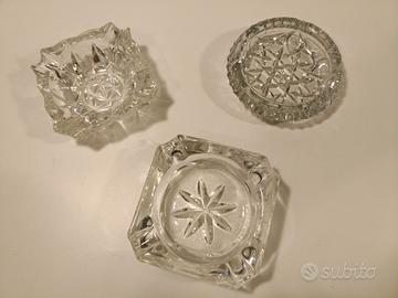 Posaceneri in Cristallo