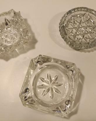 Posaceneri in Cristallo