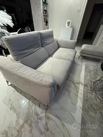 Divano grigio perla Poltrone Sofà