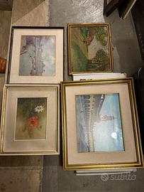 Lotto di quadri vintage