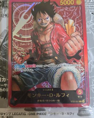 Monkey.D.Luffy (ST01-001) Lecafig Completo Sealed