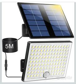 Faretto solare Esterno Led 
