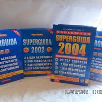 SUPERGUIDA 98-99/00-01/2002/2004 ITALY HOTEL 4 VOL