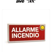 Avvisatore ottico-acustico incendio