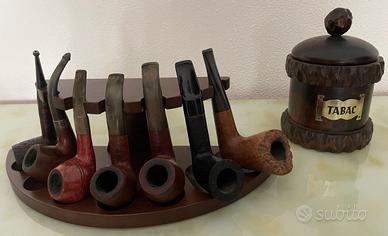Collezione PIPE con porta pipe e contenitore porta