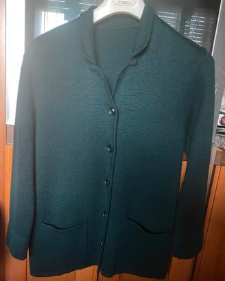 Giacca in maglia di lana