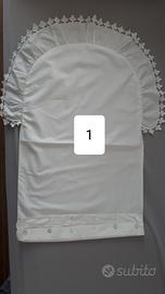 copricuscino/materassino carrozzina o culla