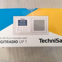 Tecnisat Digitradio UP 1 Bianco Dab+ da incasso b