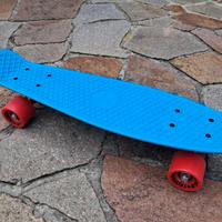 Skate board blu