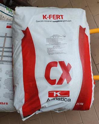 Concimi k-fert cx adriatica 4x 25kg