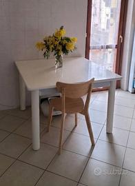 Tavolo allungabile da 110 a 145 cm