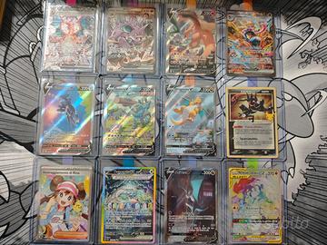 Lotto carte Pokemon Charizard Dragonite Greninja (