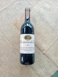 Bottiglia di Brunello di Montalcino 