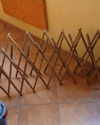 Tralicci di Bambù a Soffietto Estensibile