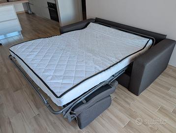 DIVANO LETTO ANTRACITE