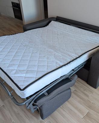 DIVANO LETTO ANTRACITE