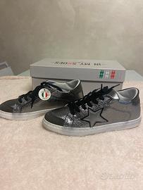 Sneakers Donna in vera pelle n.36 In my Shoes