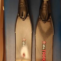 Pinne carbonio C4 Tank 43/44 nuove