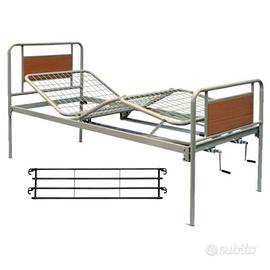 LETTO DEGENZA USATO + MATERASSO GOMMAPIUMA