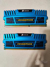 2 banchi di RAM Corsair VENEGEANCE 8 GB