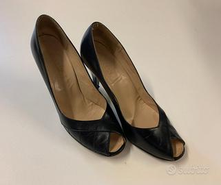 Scarpe in pelle blu  Bally