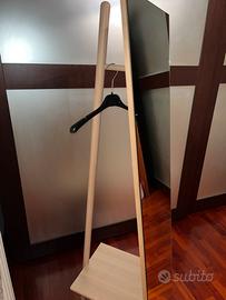 Specchiera con  appendi gruccia