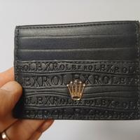 Portafogli portadocumenti bancomat eco stile Rolex