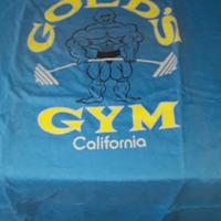 maglietta palestra gold's  gym