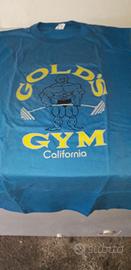 maglietta palestra gold's  gym