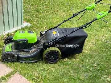 Tagliaerbe +2 batterie Greenworks