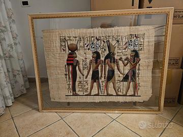 Cornice pergamena egizia