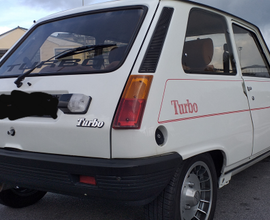 Renault 5 alpine turbo targhe nere asi crs
