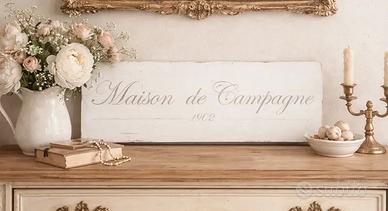 targa decorativa in legno decoro parete