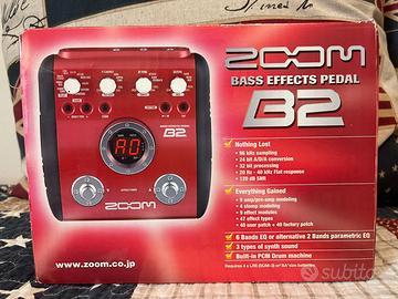 Zoom bass effect pedal B2