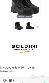 scarpe antinfortunistiche soldini tg.42
