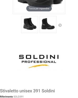 scarpe antinfortunistiche soldini tg.42