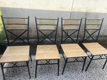 Sedie da giardino