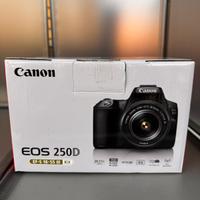 Canon EOS 250 D NUOVA, MAI USATA