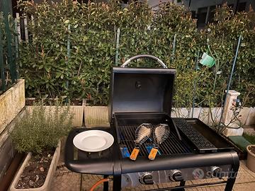 Barbecue a gas