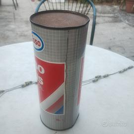 lattina olio Esso plus piena