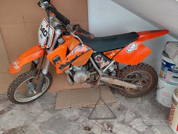moto cross KTM 65 SX  2006