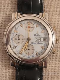 Vetta chrono argento 925 movimento Lemania 5100