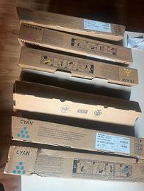 toner Ricoh MP C5501/5000 giallo magenta ciano