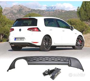 DIFFUSORE VOLKSWAGEN GOLF 7 12-17 LOOK GTI DOPPIA 